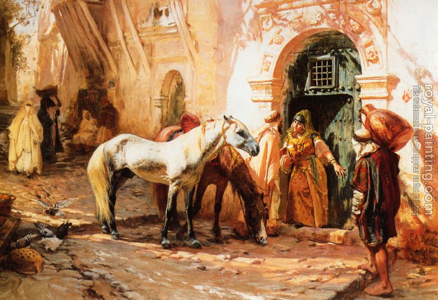 Frederick Arthur Bridgman : Scene in Morocco